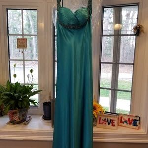 Teal Prom Dress